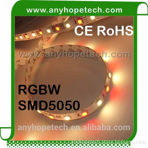 high lumen output smd 5050 colorful white rgb illume led strip lighting